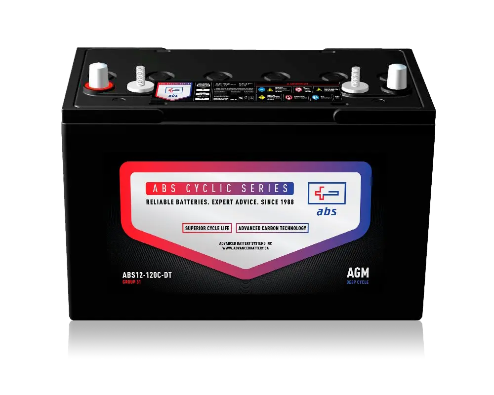 ABS12-120C-DT AGM Battery