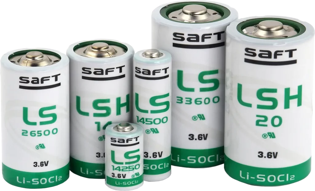 Saft LISOCL2 Battery Collection